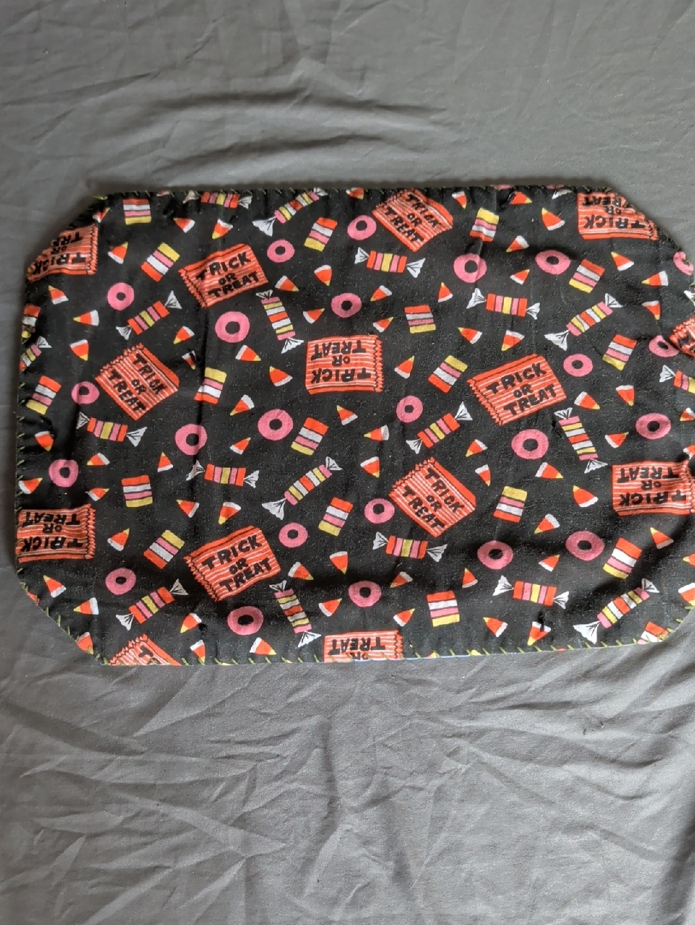 Halloween And Thanksgiving Placemat Double Sided